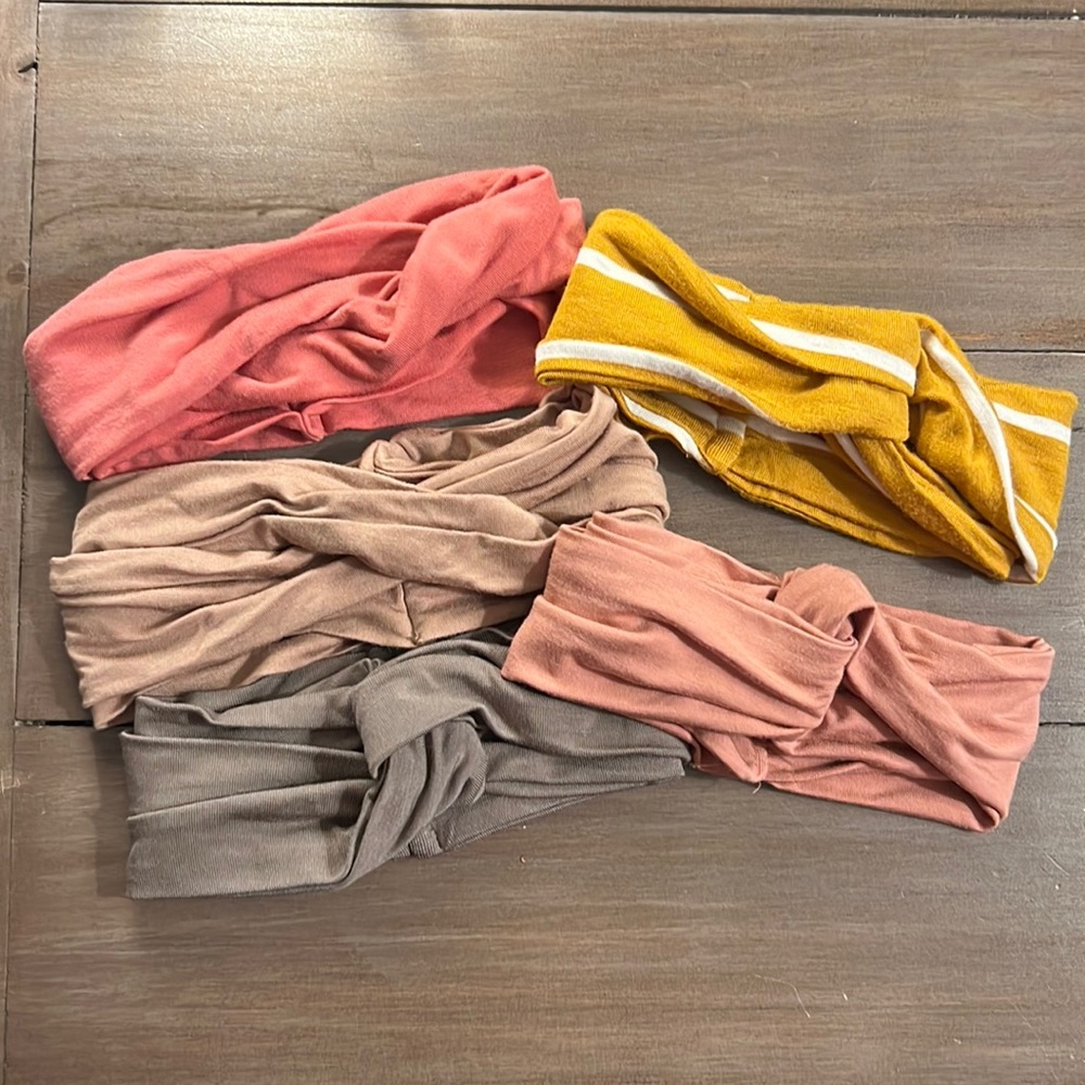 Five Lou Lou and Company Twist Headbands